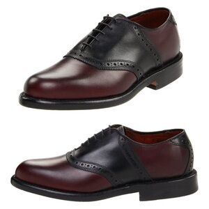 Allen Edmonds Men's Oxford Shoes in Black and Burgundy